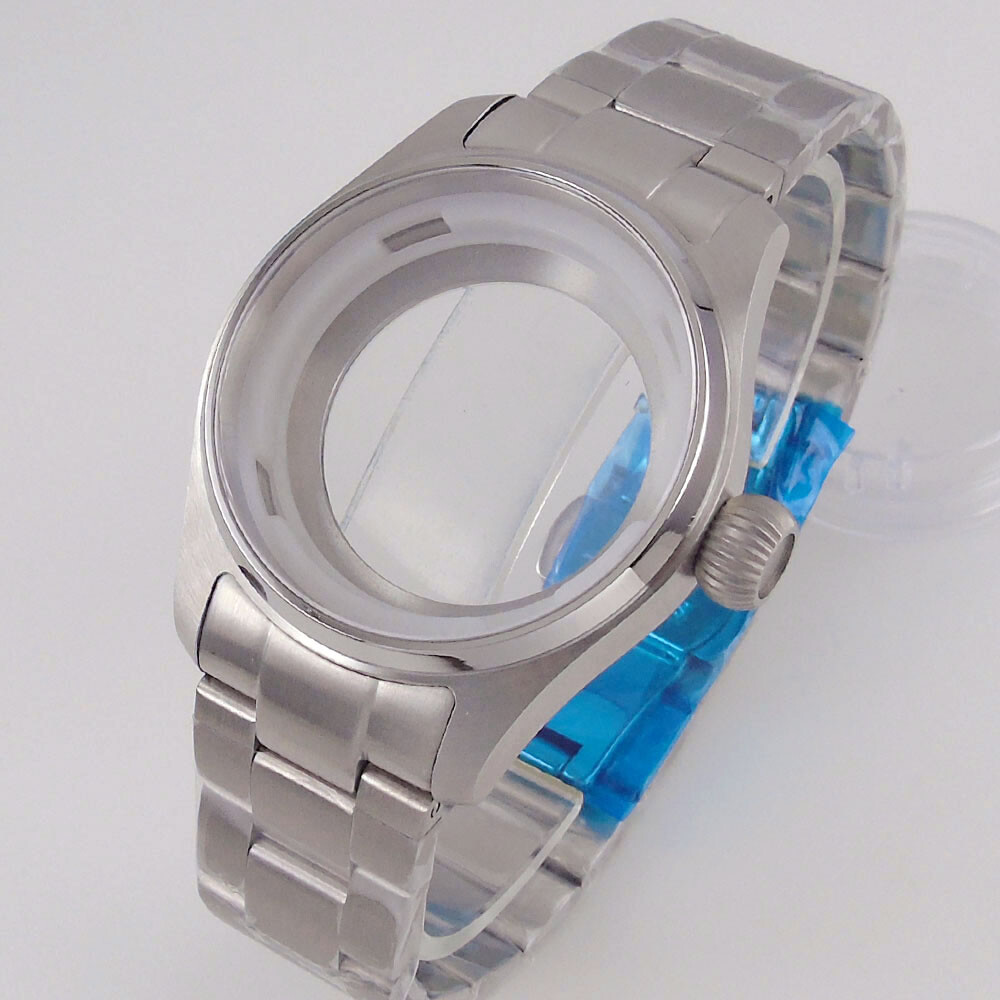 36MM 39MM Poilt 20ATM Dive Watch Case Glass Back Fit Nh35 Nh36 Pt5000 Sapphire