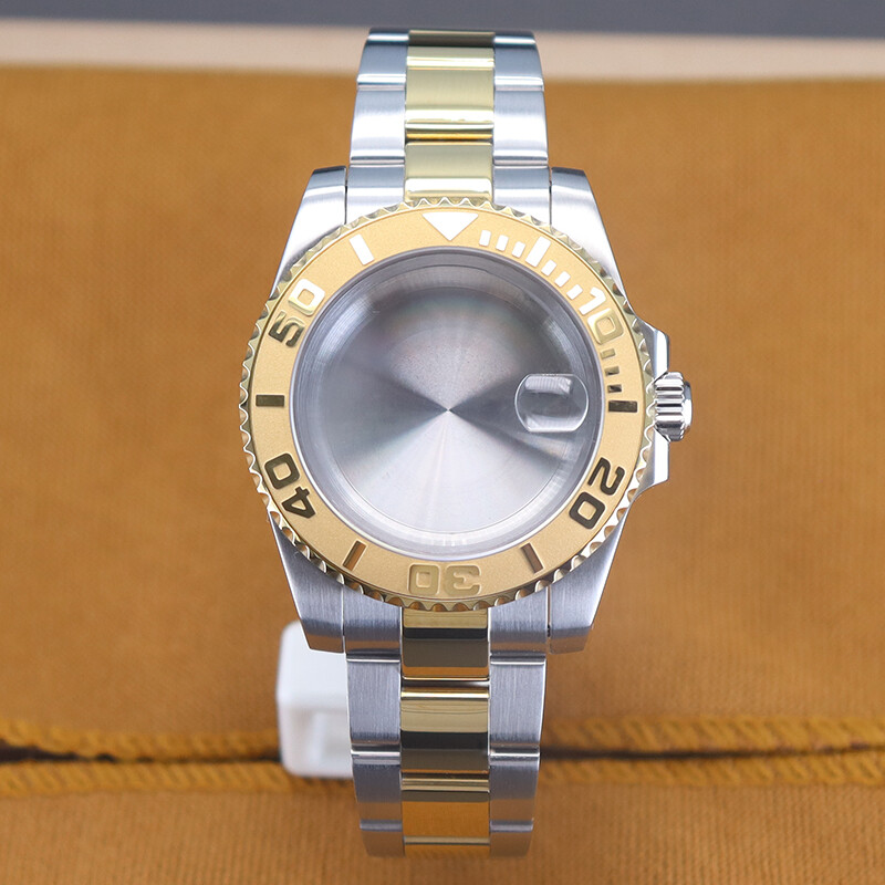 40mm Luxury men Watch Case Strap For Seiko Nh35 36/2824/8215 Movement 28.5mmDial