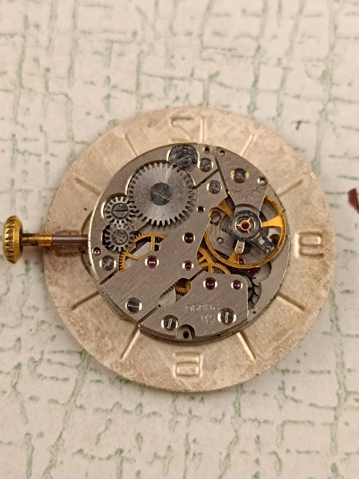 9 Vintage Soviet Mechanical Watch Movements Mixed Lot USSR For Parts Repair