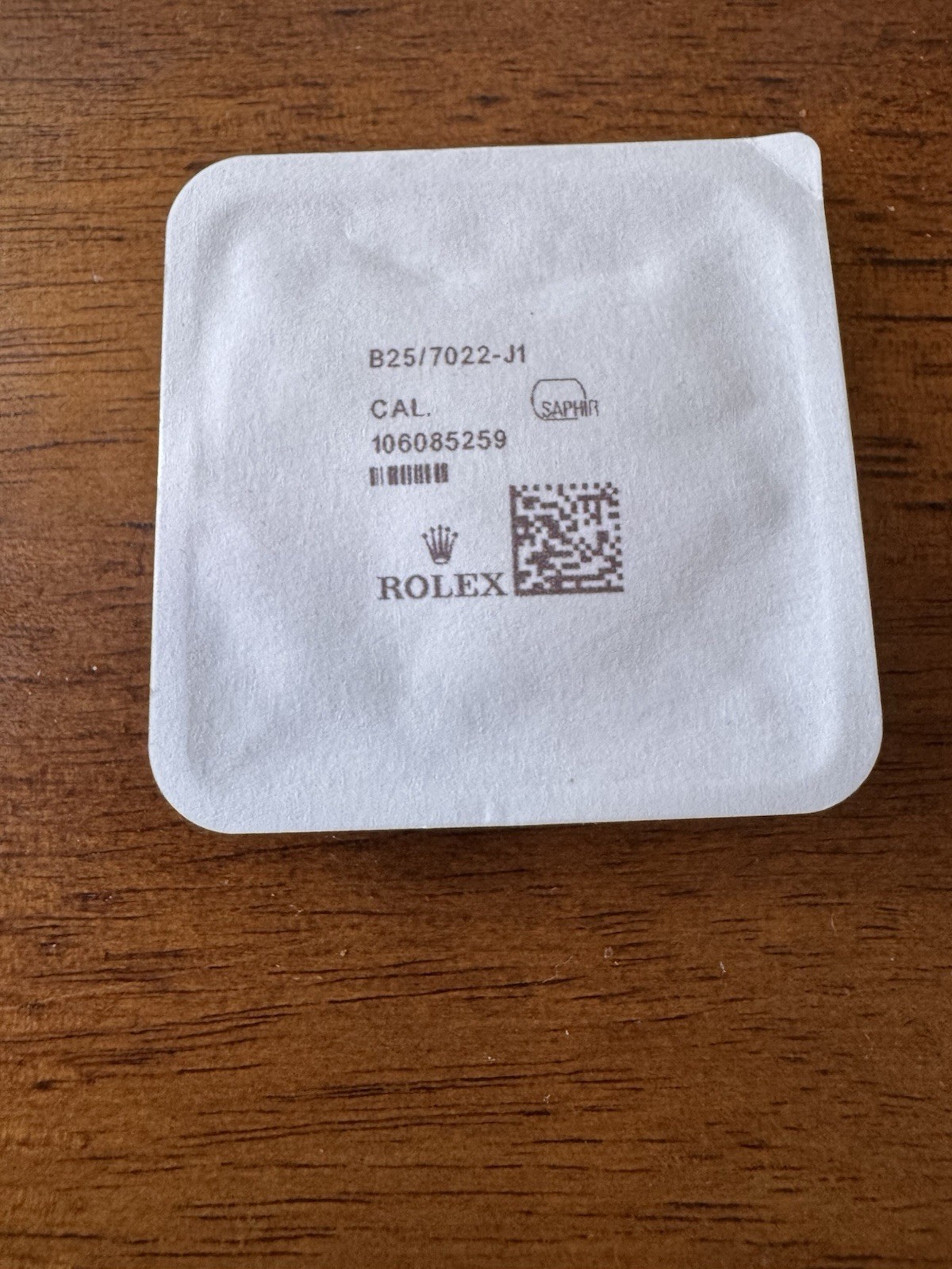 Genuine Rolex Crystal 25/7022 for Deep Sea Models 116660 and 126660 Domed AR