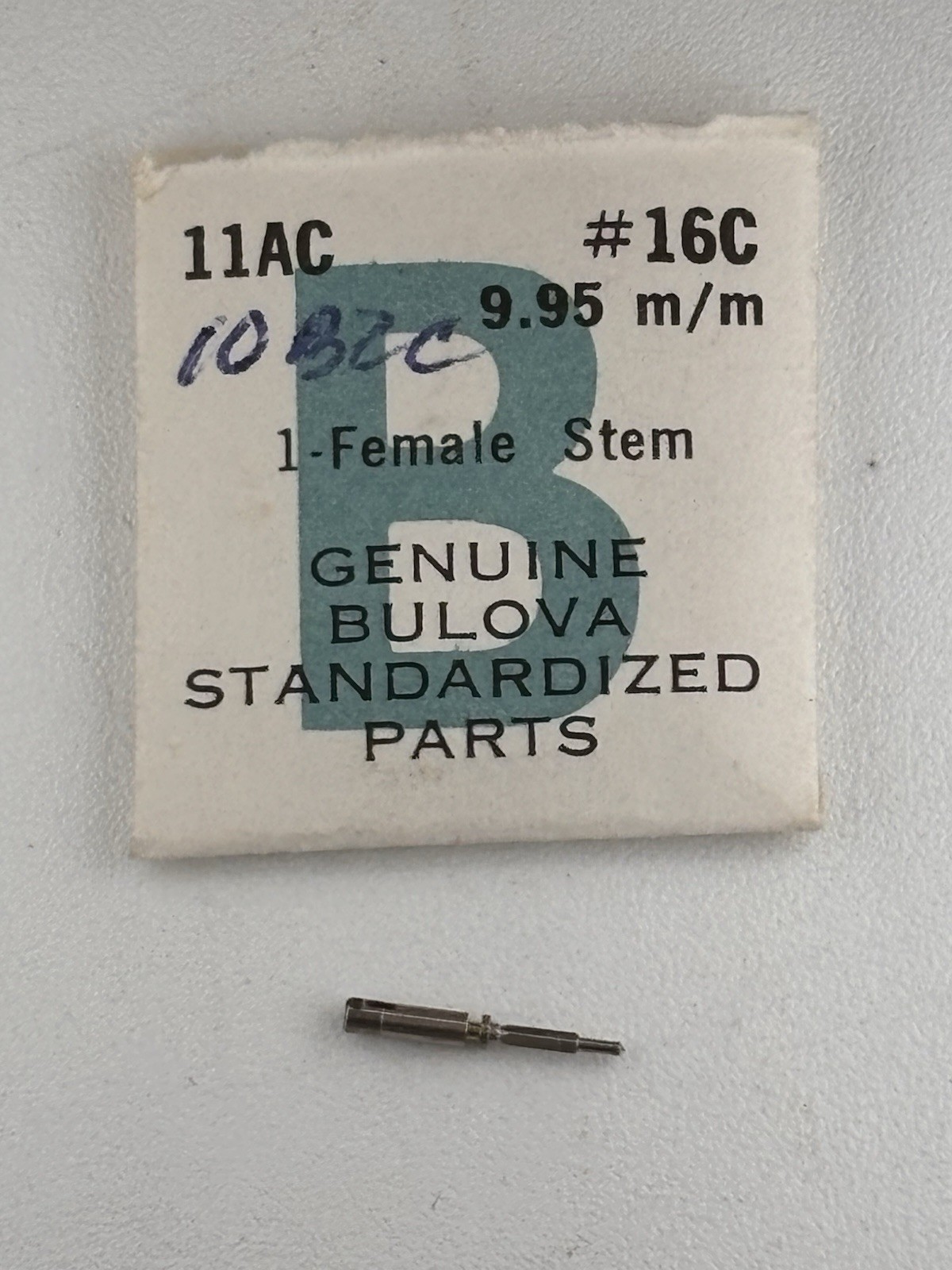 Bulova 11AC Female Stem 16C 9.95 mm