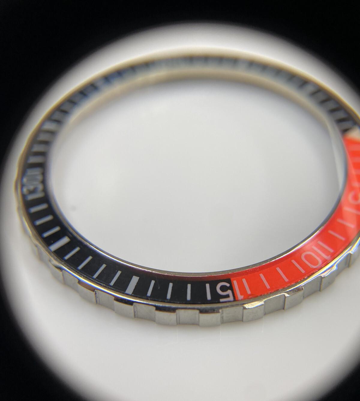 Genuine Bulova Snorkel Bakelite 38mm Bezel Insert Case # 7202-4 Caliber 11AOAACB