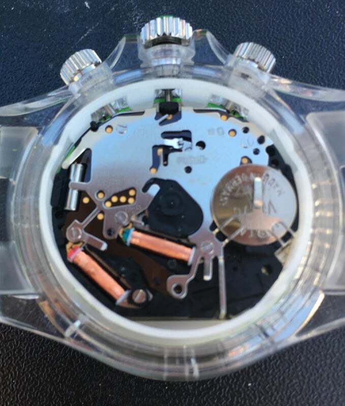QUARTZ MOVEMENT FOR CHRONO – HATTORI VD54 MOVEMENT SHIOJIRI WATCH JAPAN