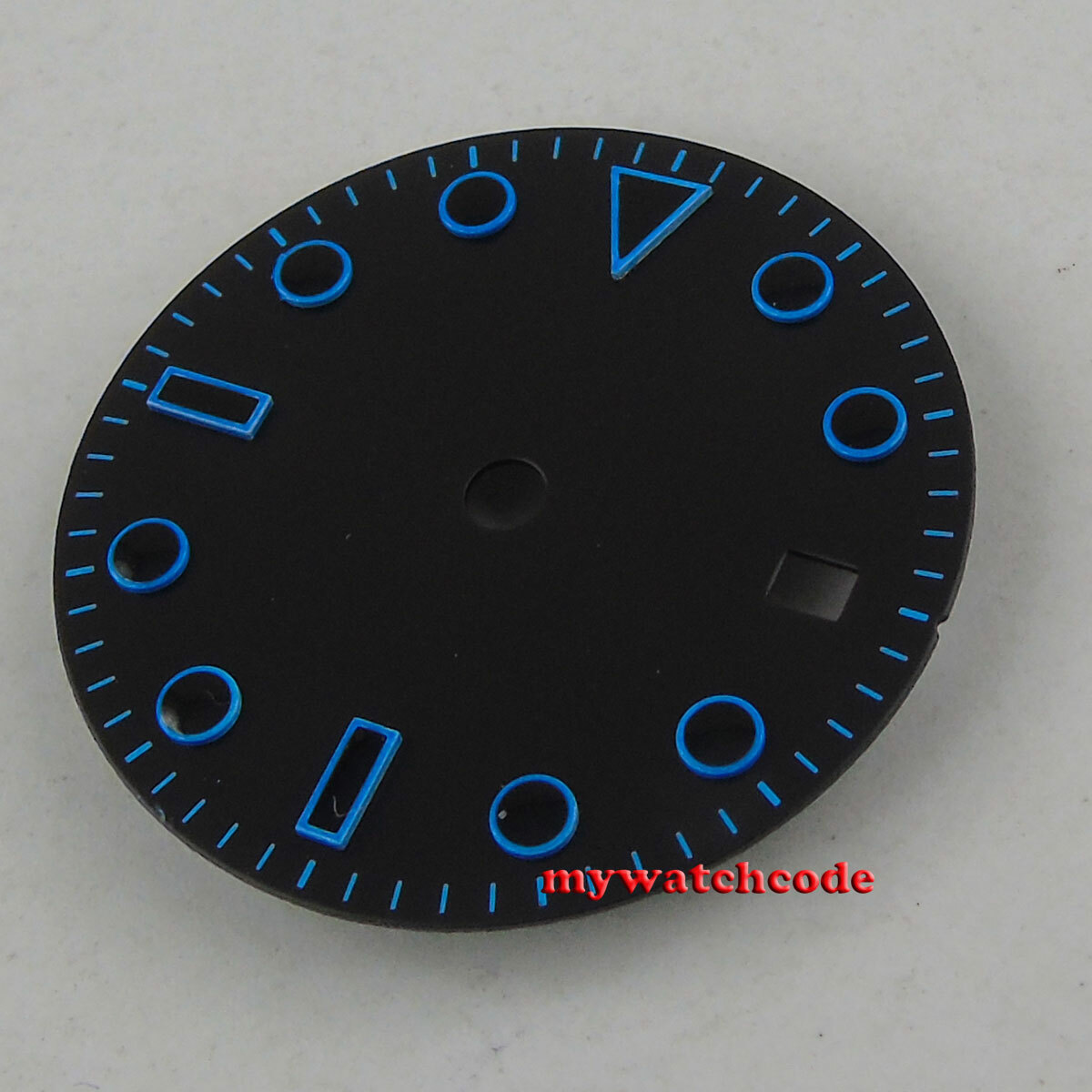 28.5mm black white green blue dial fit ETA 2824 2836 mingzhu 2813 mens watch