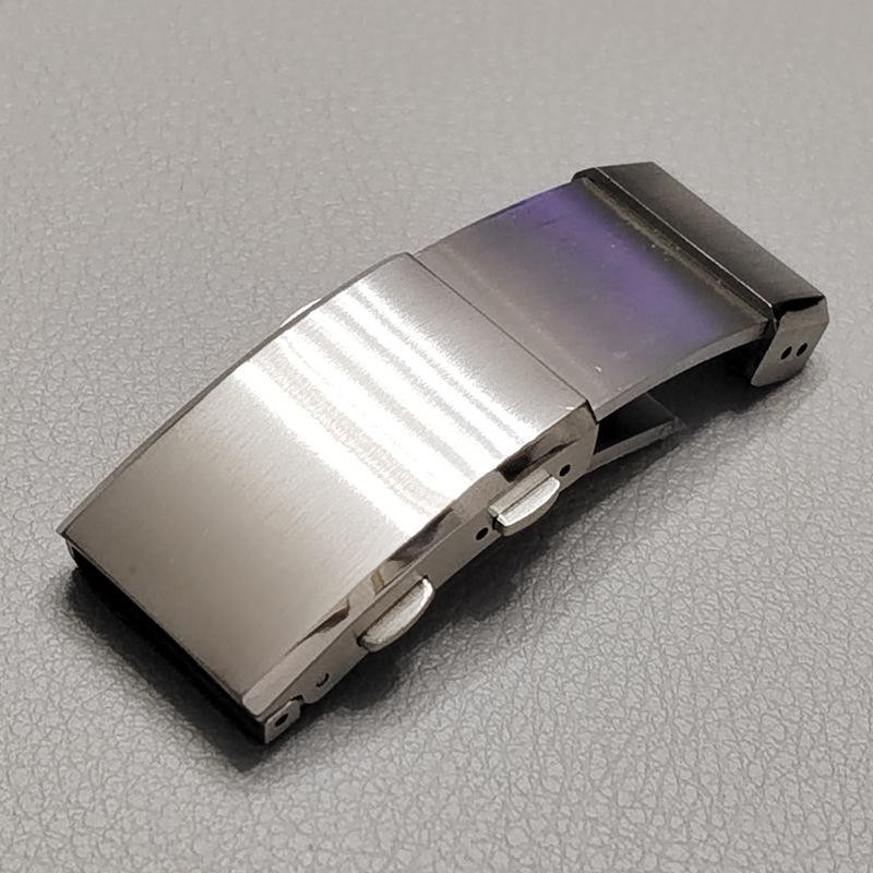 18/20/22mm 316L Stainless Steel Watch Clasp Adjustable Folding Buckle Metal