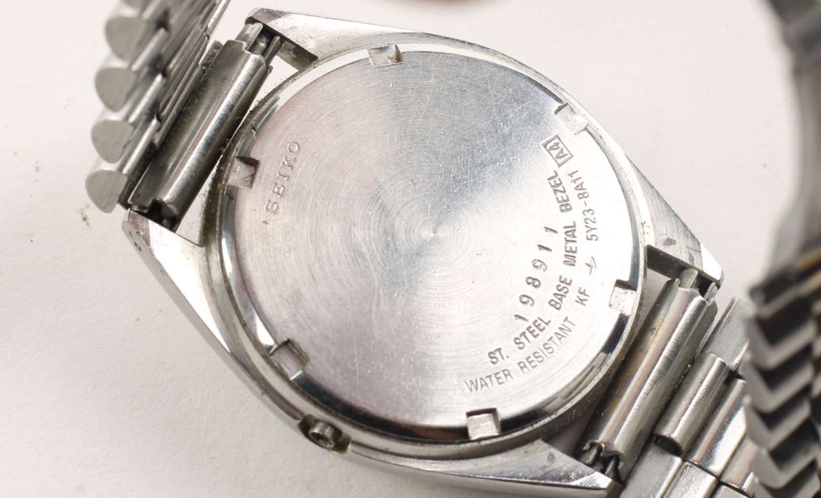 Seiko Wrist Watch Case 34mm And Adjustable Band SO-50