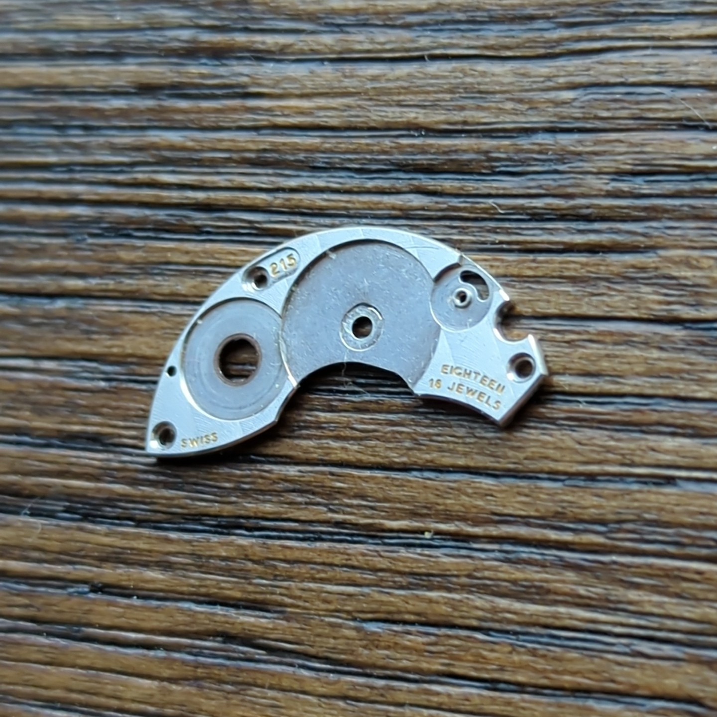 Patek Philippe Cal 215 Mainspring Bridge Watch Part For Calatrava (H94)