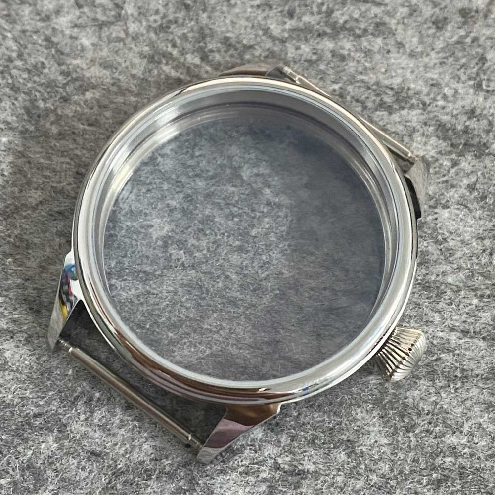 42mm Stainless Steel Watch Case For ETA6497 6498 ST3600 ST3620 Watch Movement