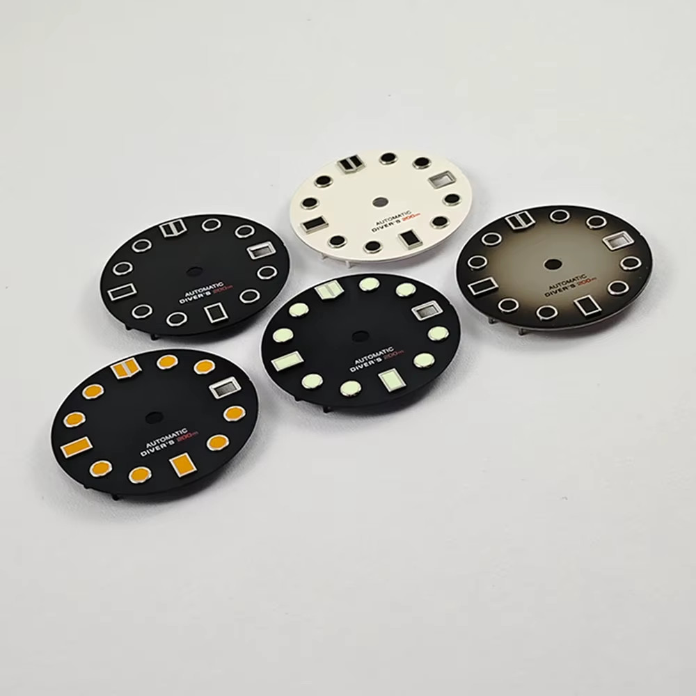 NH35 28.5Mm No Logo Sterile Sanding Watch Dial for NH35A NH36 Movement High Qual