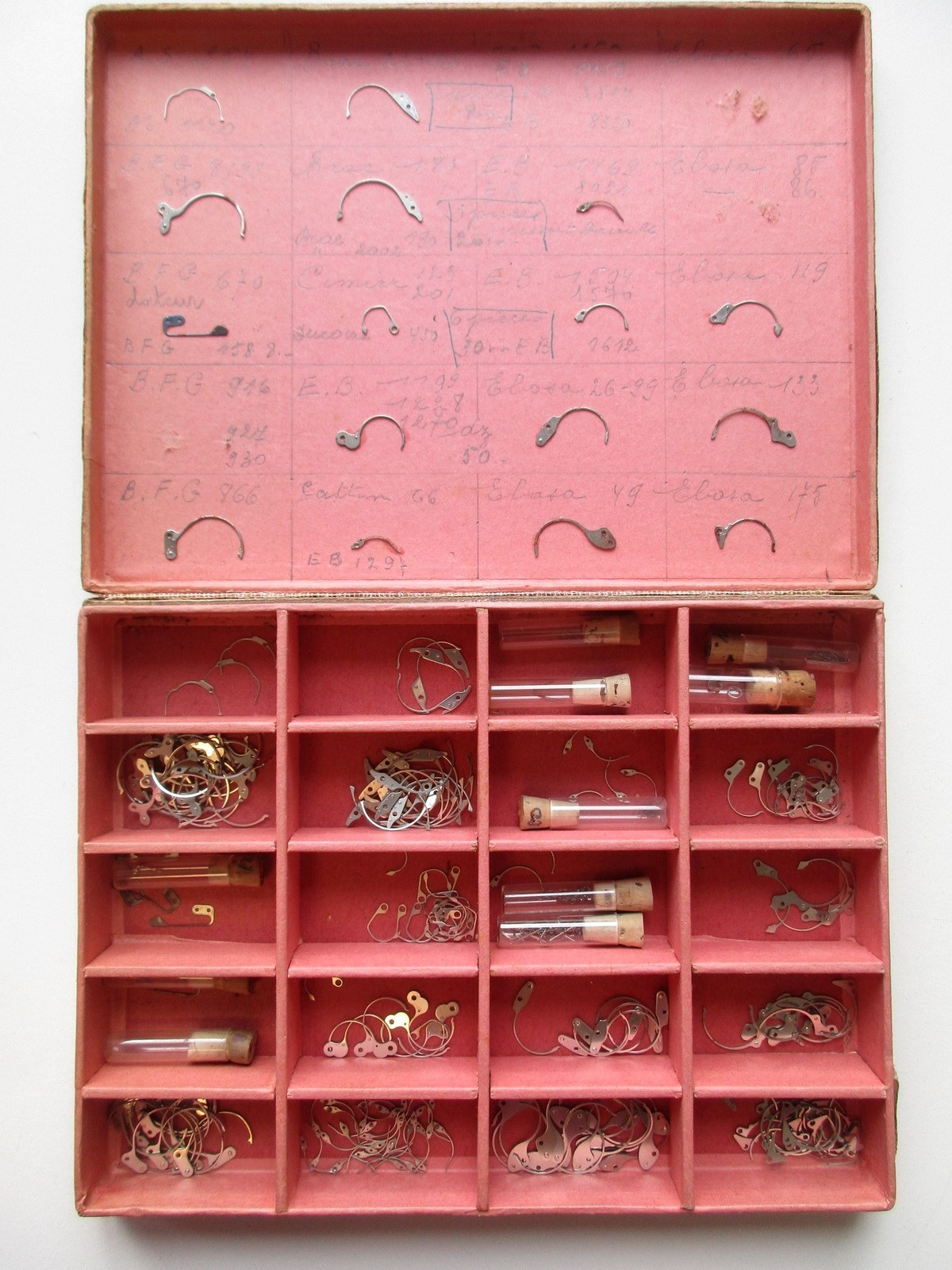 Ressorts cliquet / Click springs assortment for BFG Brac Cimier EB Ebosa