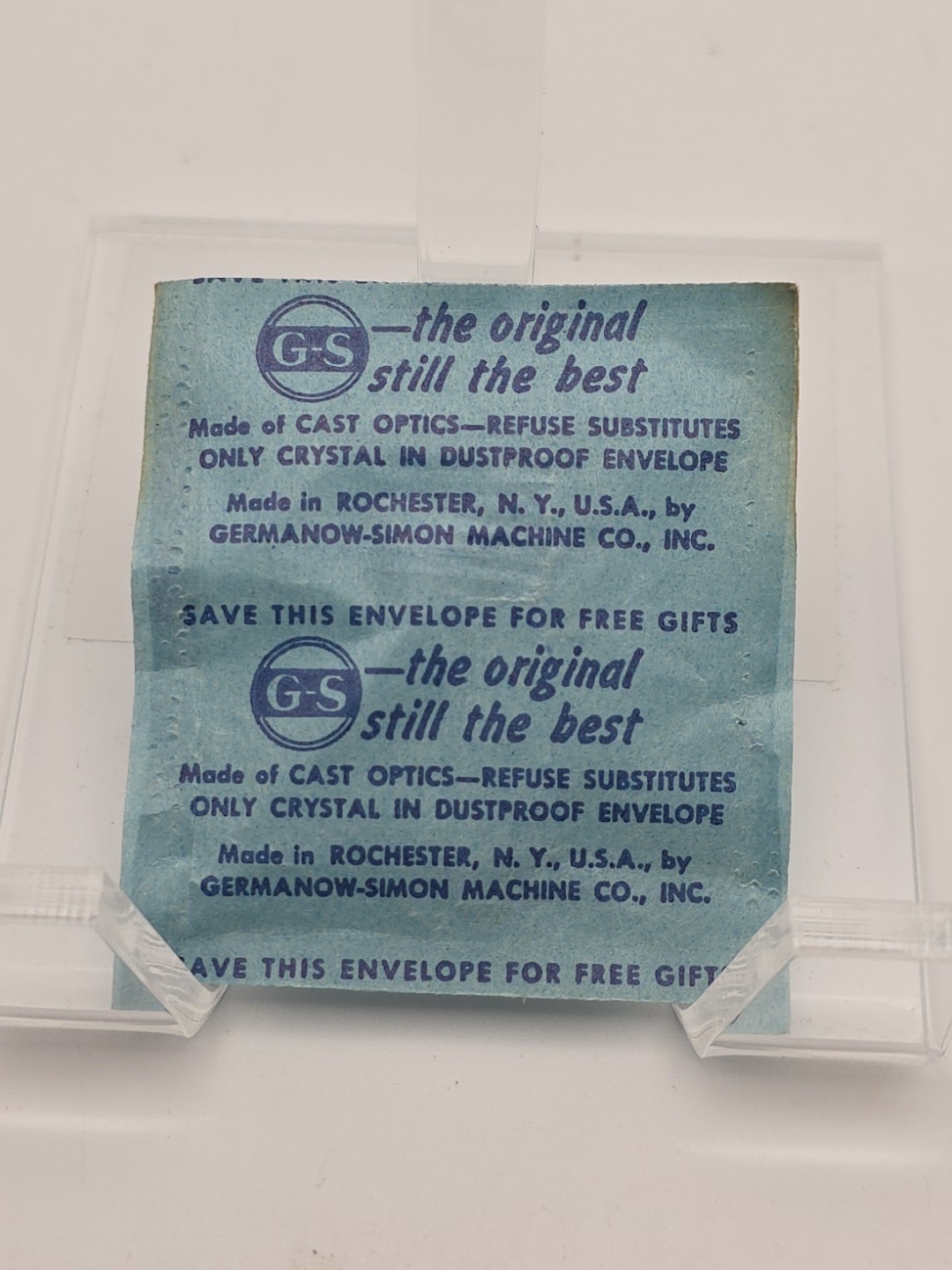 G-S Watch Crystal CX678 Illinois 20.4X19.0