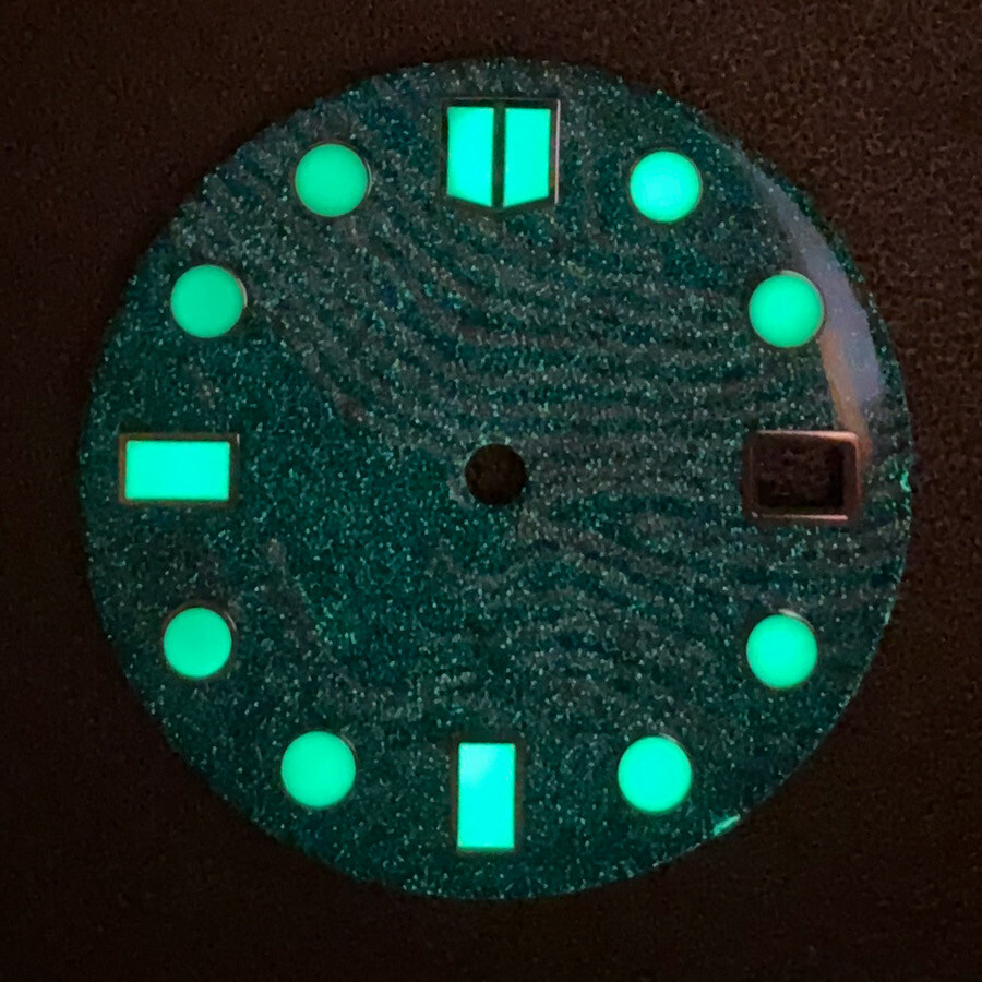 28.5mm Color Arts Luminous Watch Dial for NH35/36