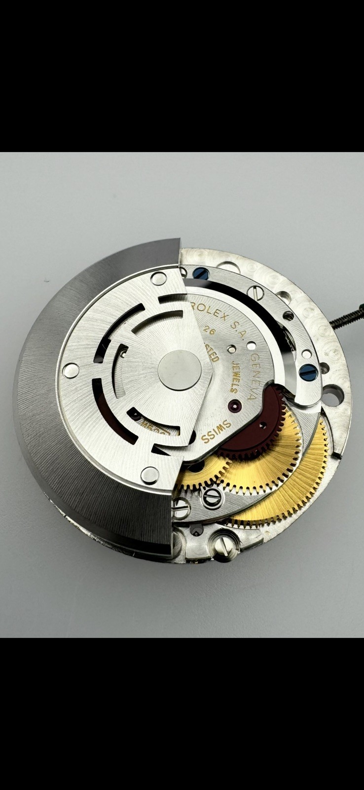 Rolex Original Used 1520 Calibre Complete Movement Working Perfectly