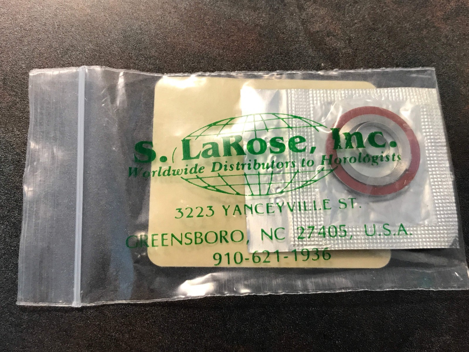 Waltham 6s Mainspring Factory No. 2215 / 2217 from S. LaRose – Alloy
