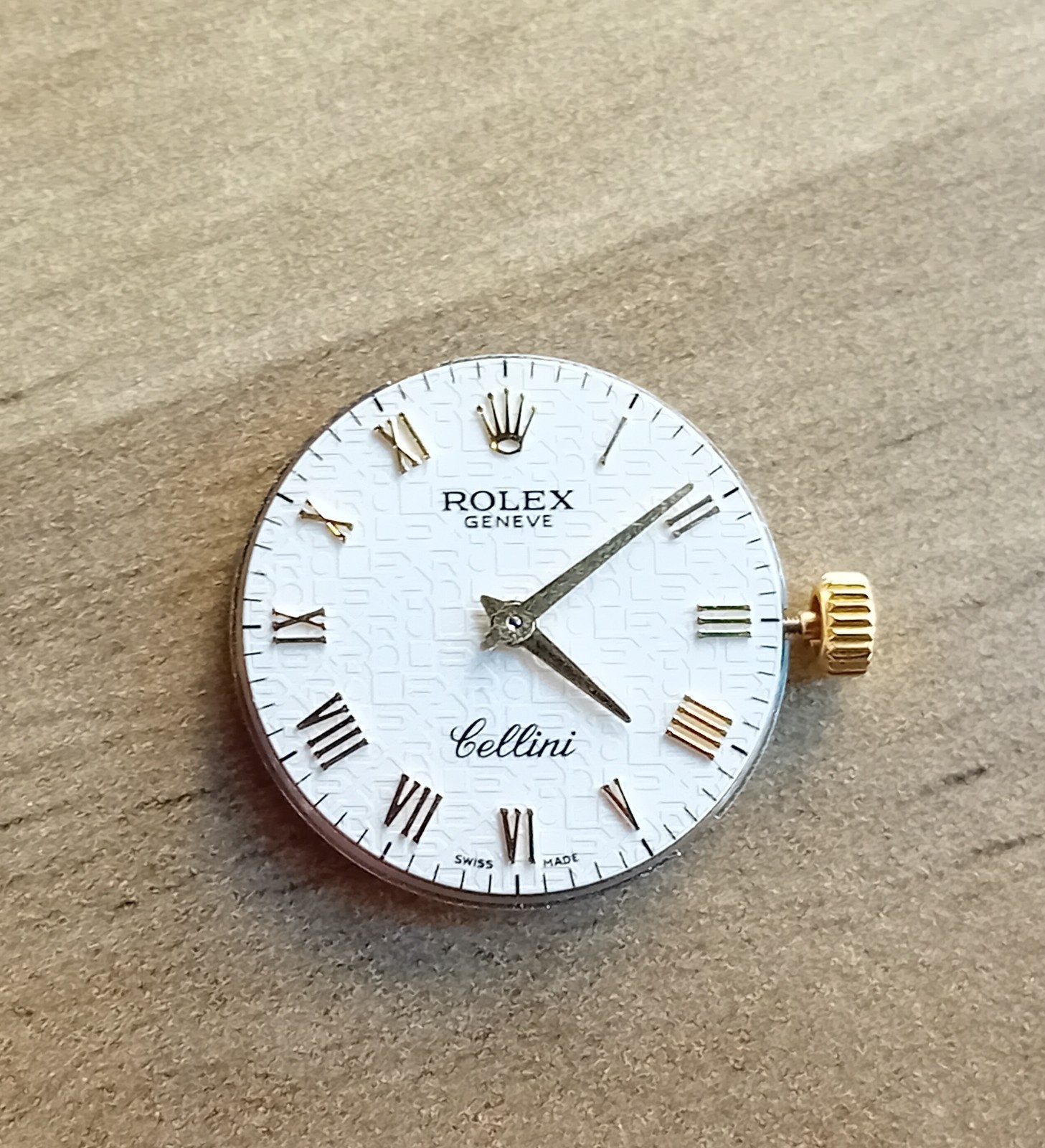 MOVEMENT ROLEX CELLINI QUARTZ CAL 6620 LADY 22MM FOR PARTS