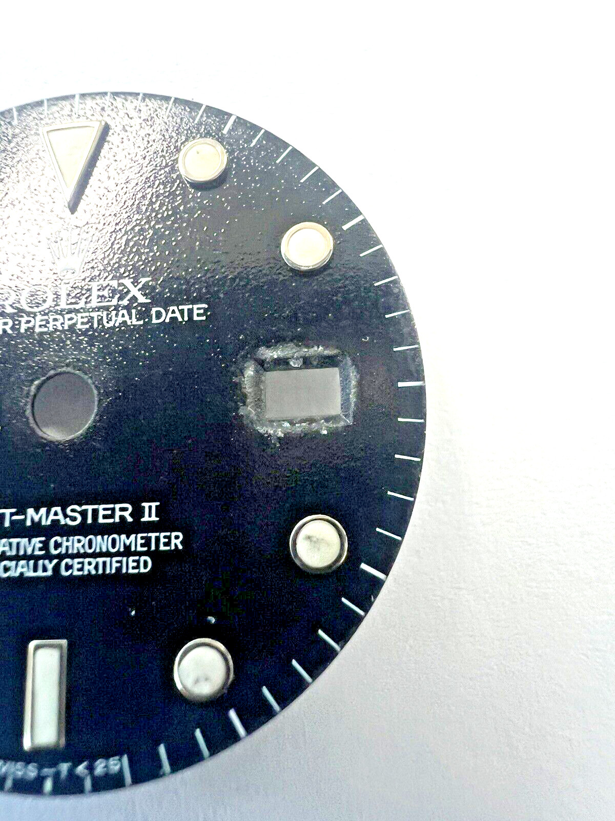 Rolex GMT Master II 16710 Very Cool Patina Black Tritium Dial item# e10724