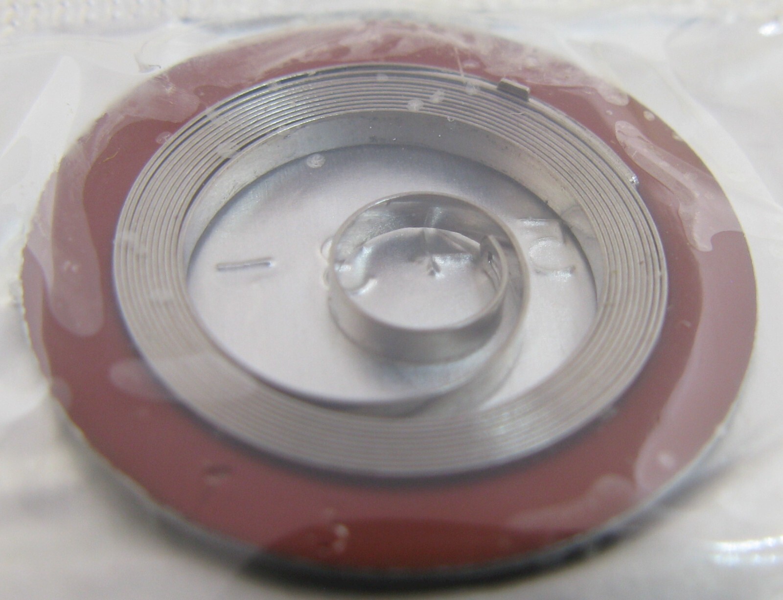 Illinois 12s watch LaRose model 039335 046 Mainspring 1 piece T end white alloy