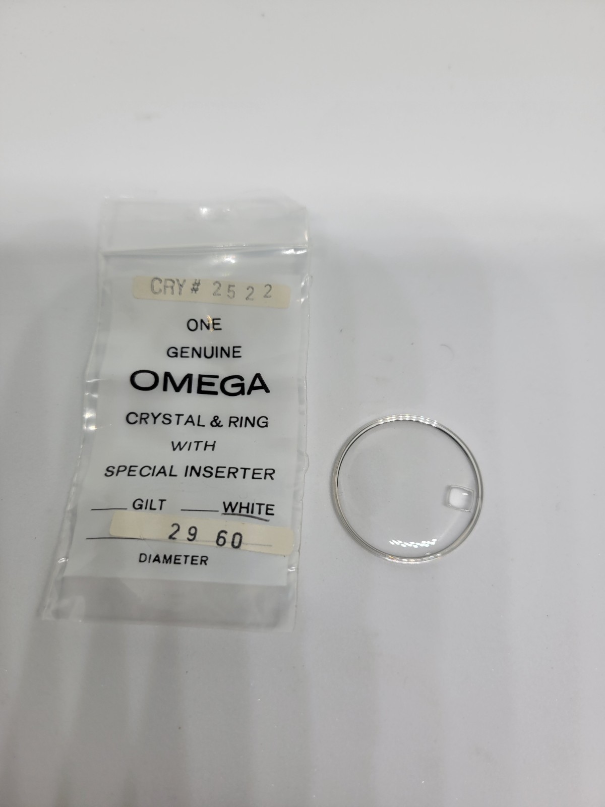 Genuine Omega signed Crystals Various Styles Pick One