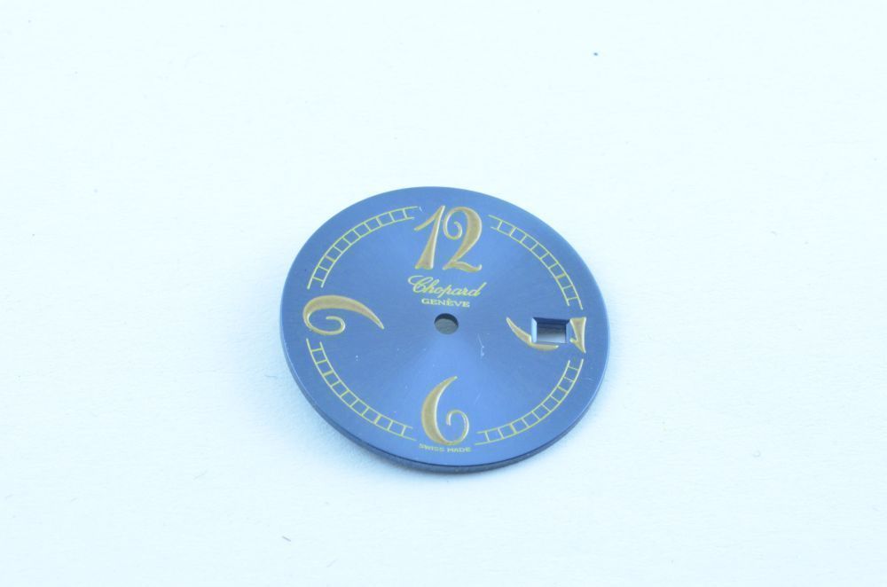 CHOPARD ZIFFERBLATT DIAL DAMEN UHR BLAU 23MM