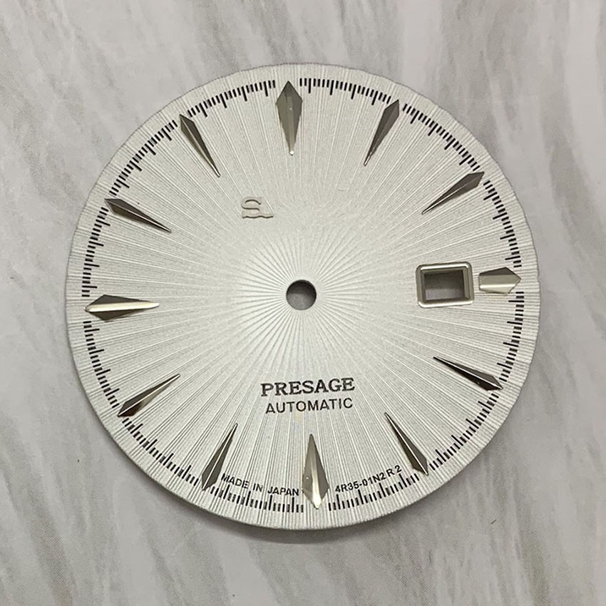 Watch Dial 35mm Nail Literal Assembly 40mm Case for NH35/NH36 Automatic Movement