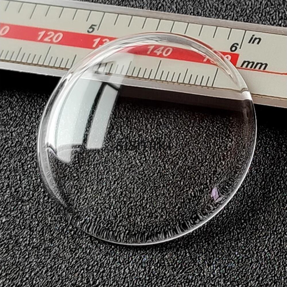 New Bubble Pot Lid Shape Mineral Watch Glass Round Crystal Replacement 25-42mm
