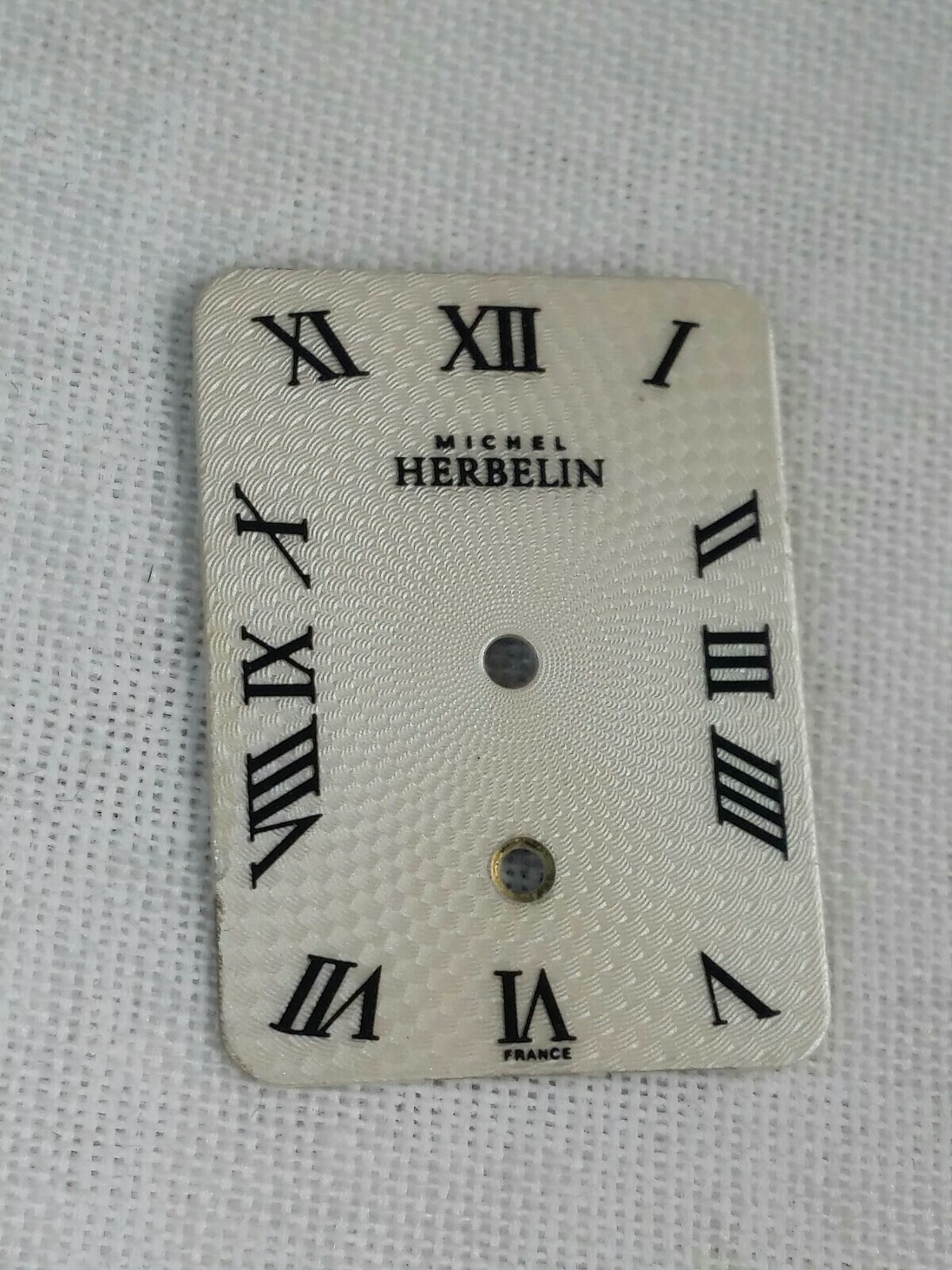 vintage MICHEL HERBELIN 26.7 x 19mm Dial watch parts swiss made repairs part