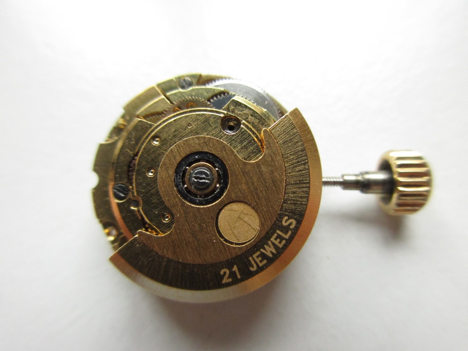 AR Enicar cal. 2775 Swiss automatic watch movement – date at 3 – running