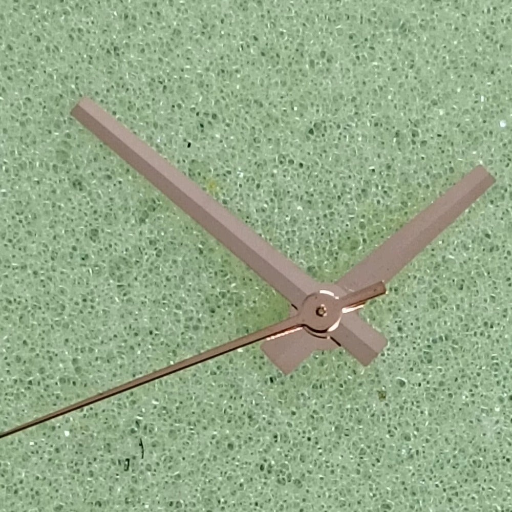 Modified Dayjust High Canon Rose Golden Watch Hands for Miyota 8285 Movement