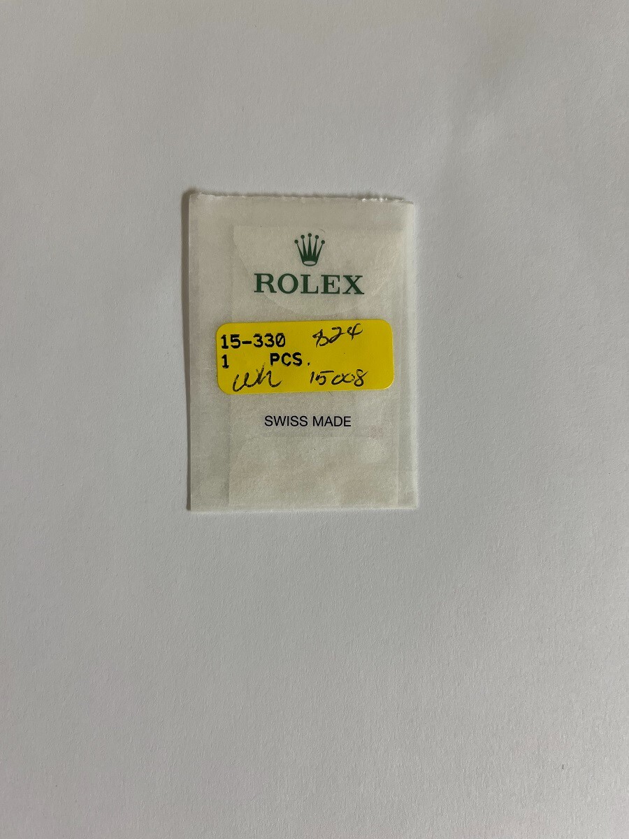 NOS GNUINE Rolex Second Hand 15-330 White Gold New model 15000 1400