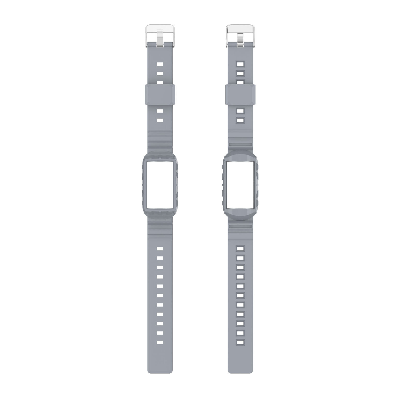 TPU Armor-In-One Watch Strap Watch Accessories Parts for Fitbit Charge6/5/4/3