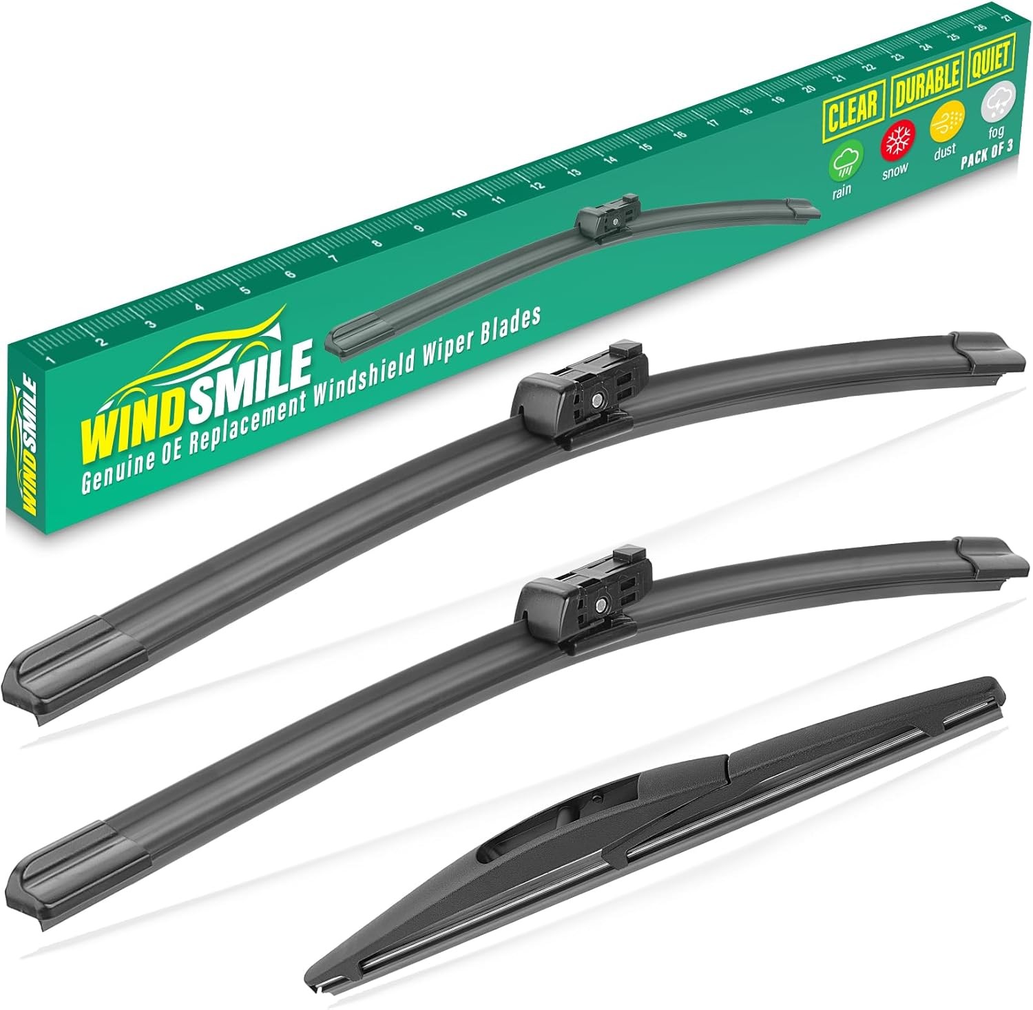 24″ 19″ 10″ Windshield Wiper Blades Replacement for Honda CRV CR-V 2023 2024 202