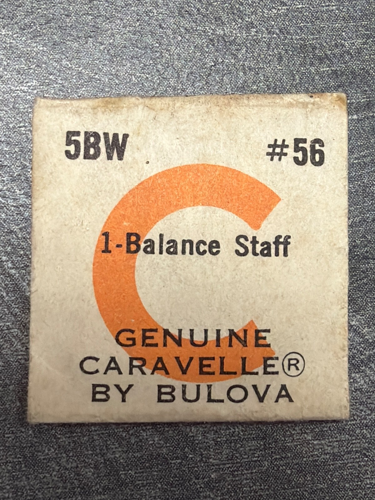 CARAVELLE by Bulova – Balance Staff – Various Calibers