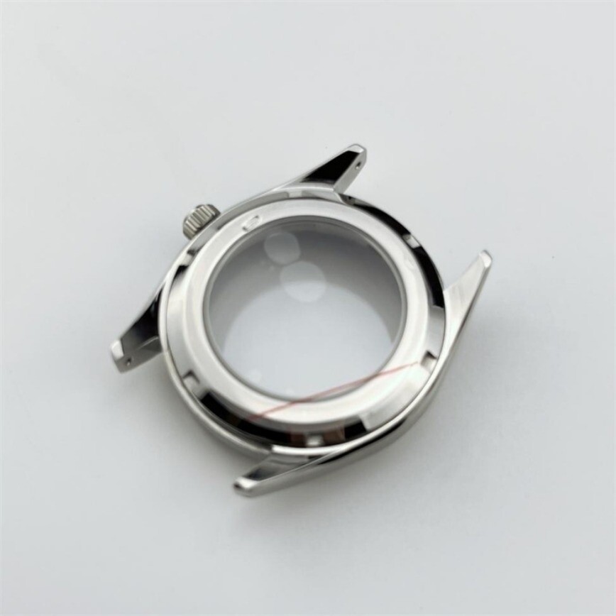 39mm NH35 Case 316L Steel Sapphire Glass Fit NH35/36/4R35/4R36 Movements