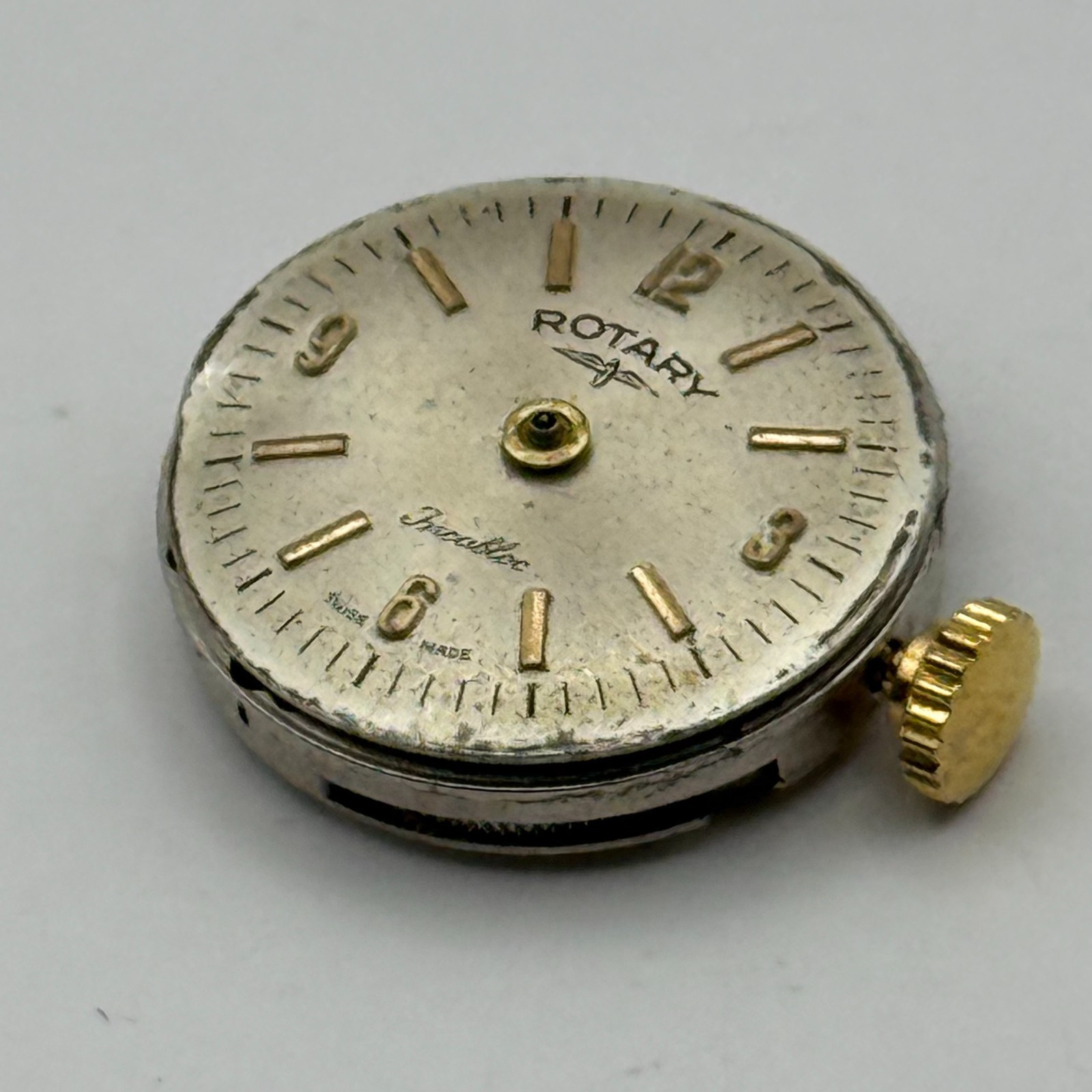ETA 2360 Watch Movement Rotary Incabloc Ladies Swiss Manual Wind Parts 17.5mm