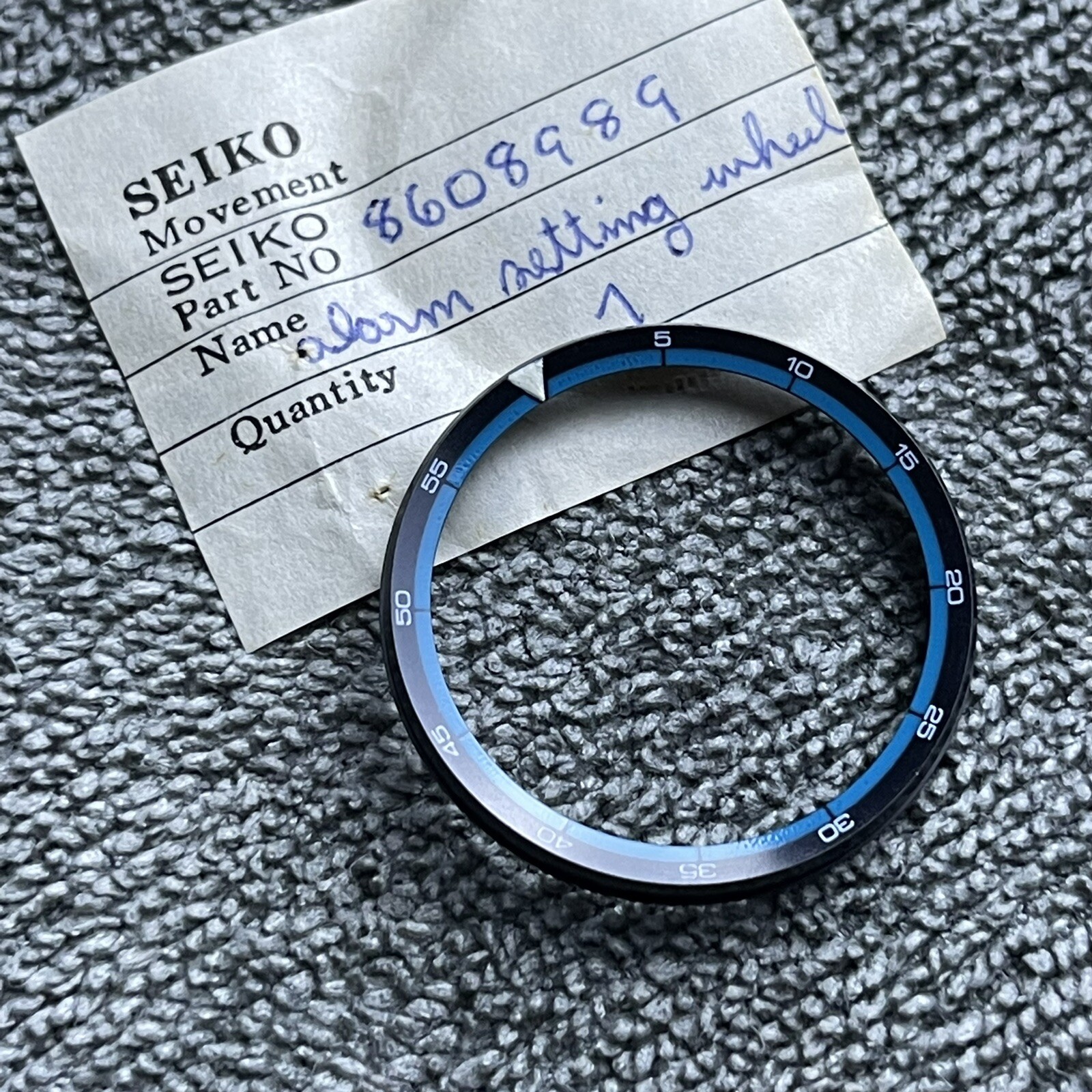 NOS ORIGINAL ALARM SETTING WHEEL SEIKO4006-6020 4006-6021 4006-6027 4006-6029