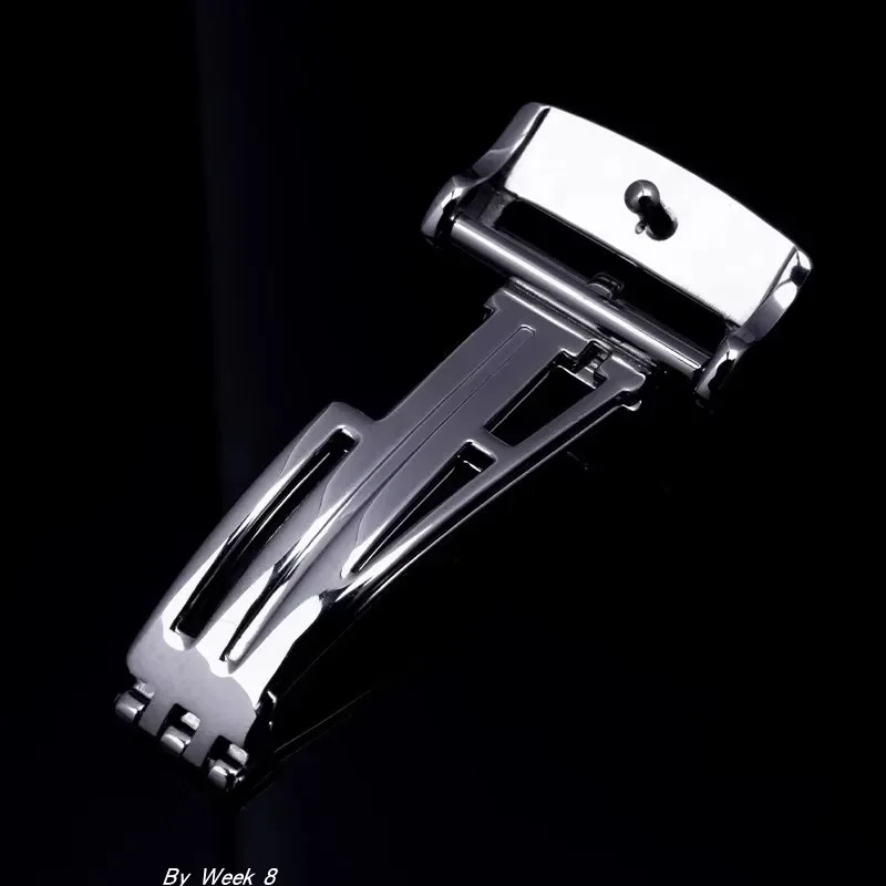 Metal Watch Band for AP 18mm 316L Stainless Butterfly Buckle Deployment Bracelet