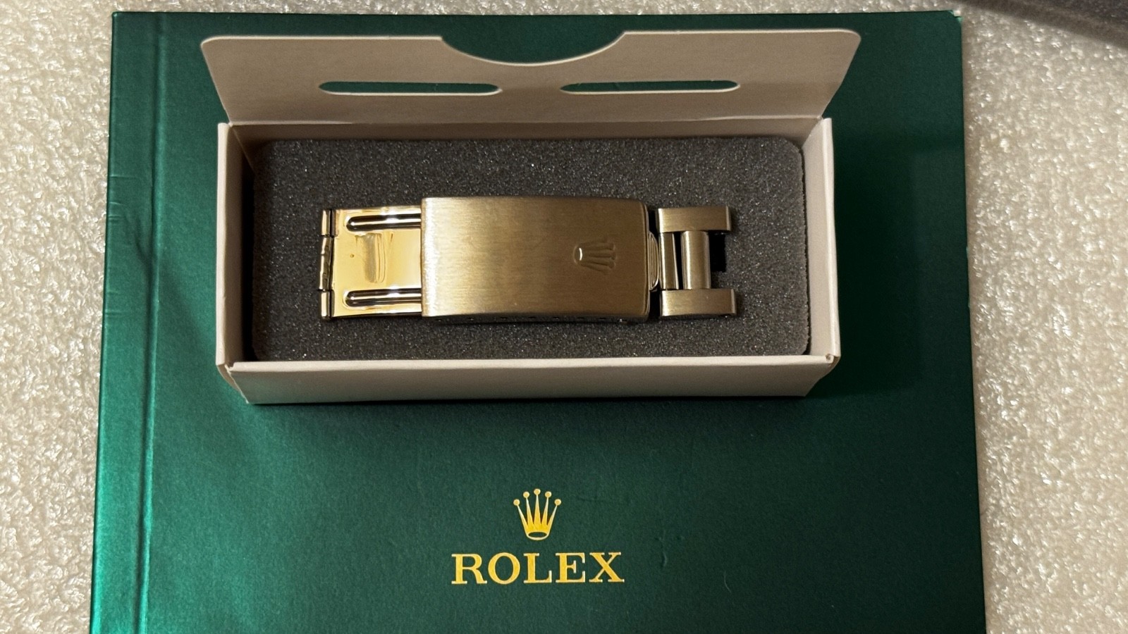 Genuine Rolex 78350 Z3 Oyster Bracelet Clasp Buckle Swiss Made Rolex Parts