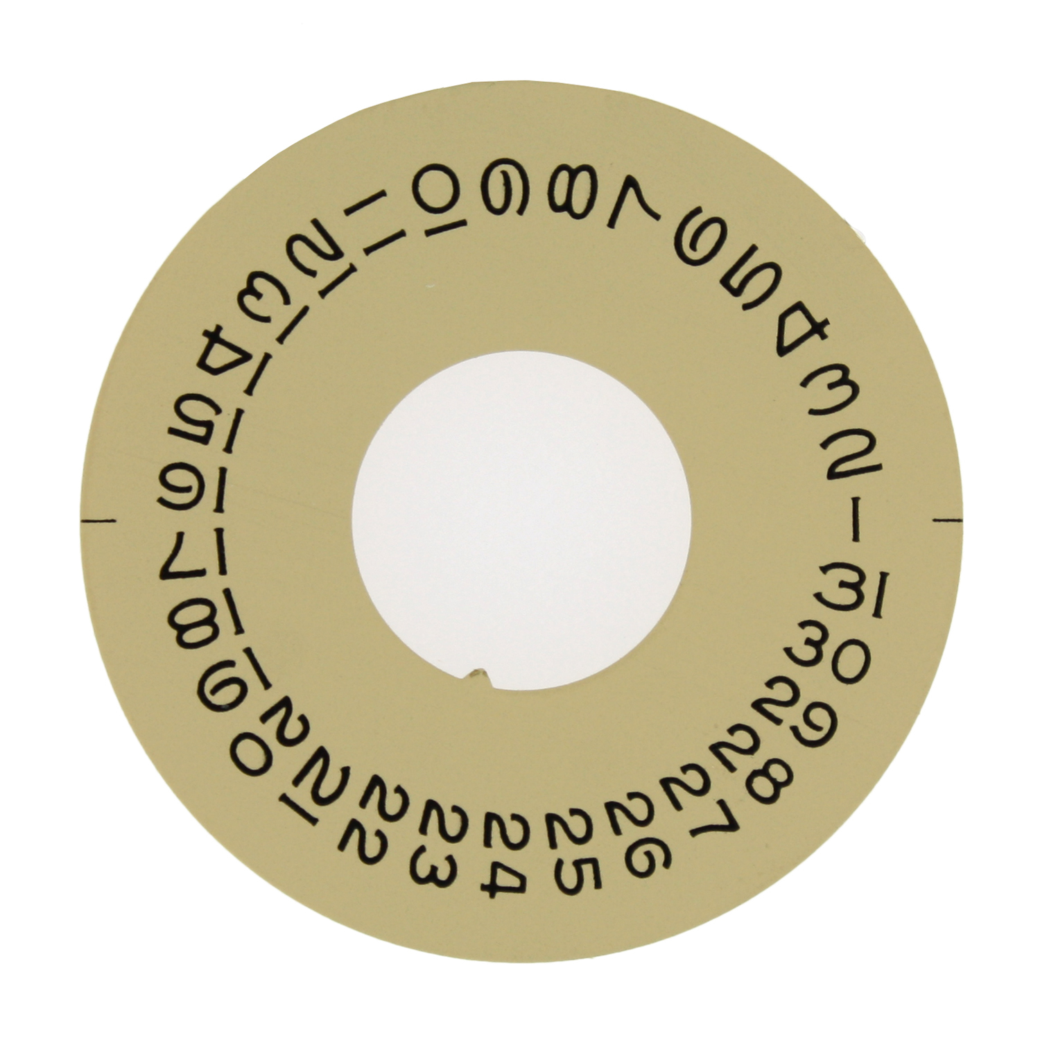 Date Dial Disc to fit Caliber Rolex 1556 Champagne Color