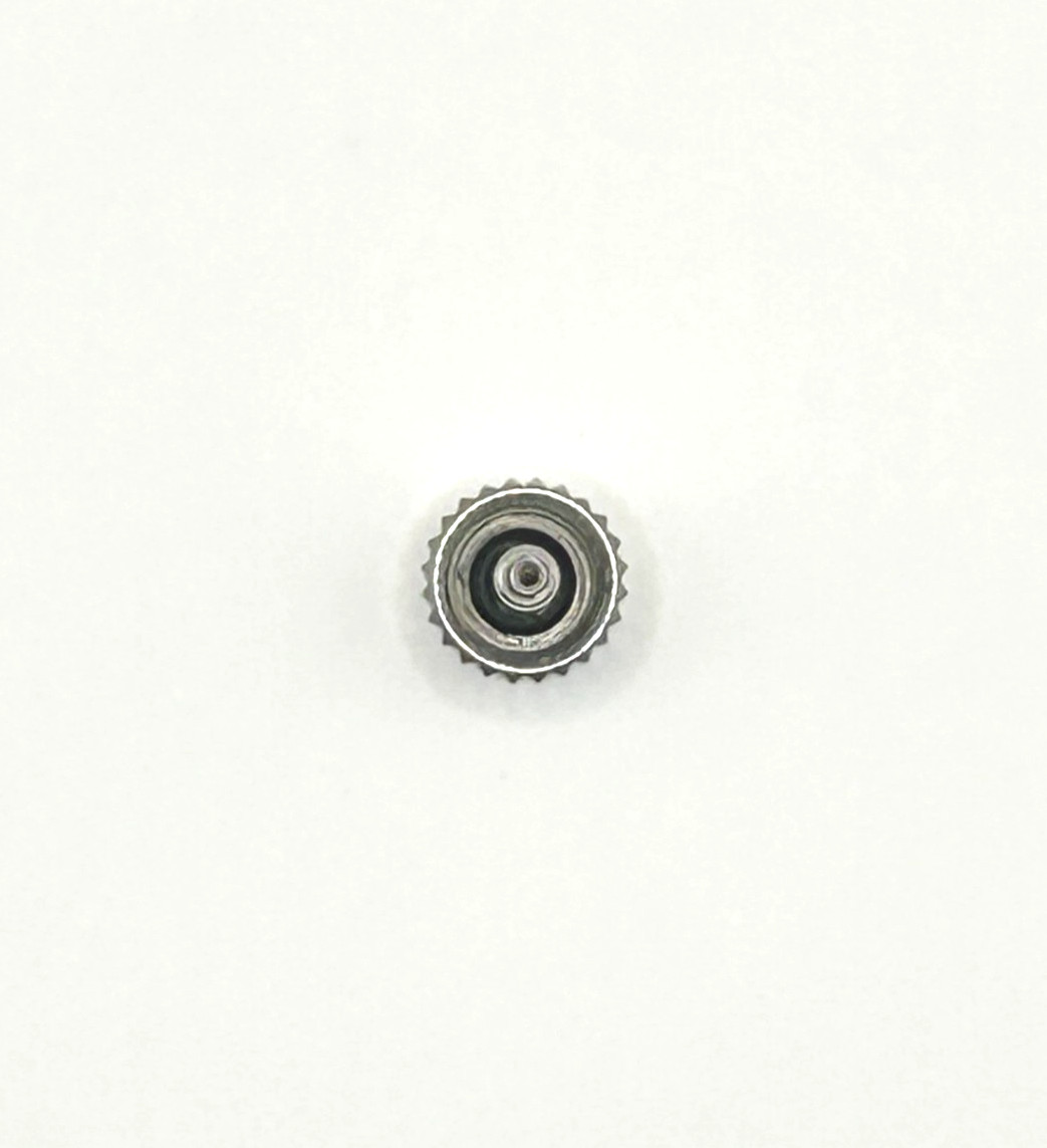 Genuine Rolex 7mm Stainless Crown 24-704-0. Fantastic Condition! #9551
