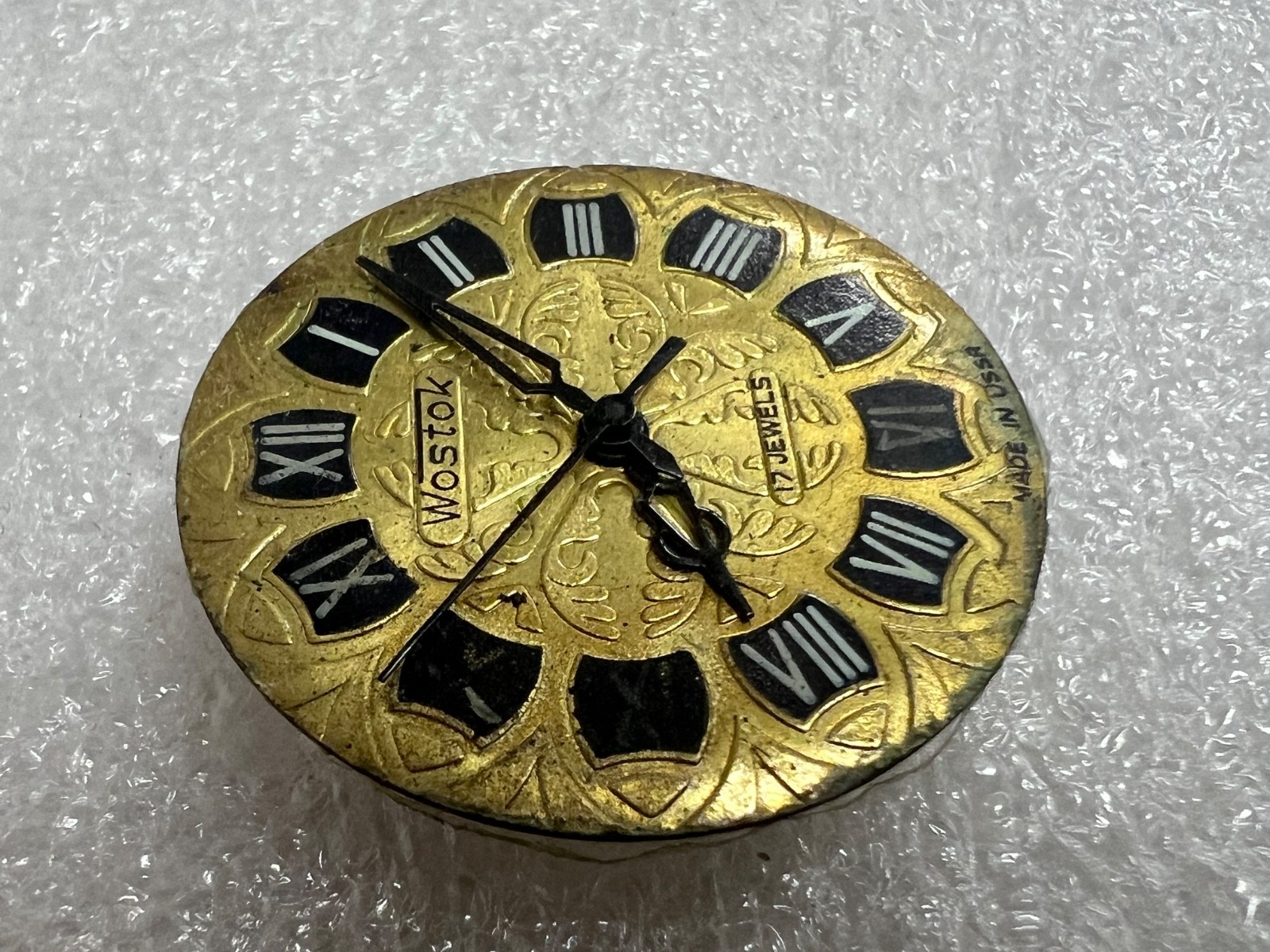 Watch movement USSR Vostok Cal.2409A plus Dial.For parts.