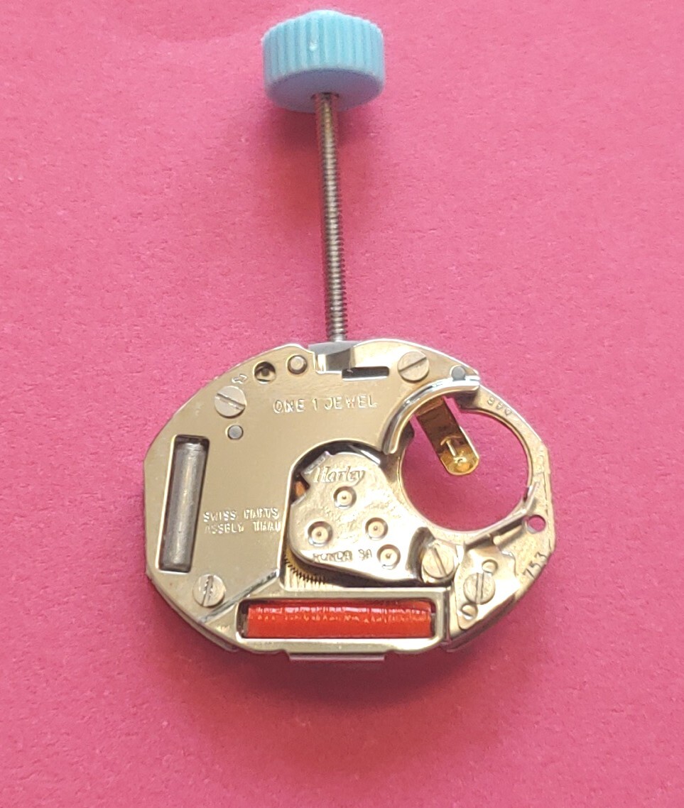 Ronda SA 753 Swiss 1 Jewel Quartz Movement. Sets, Runs, Keeping Time 24 Hr