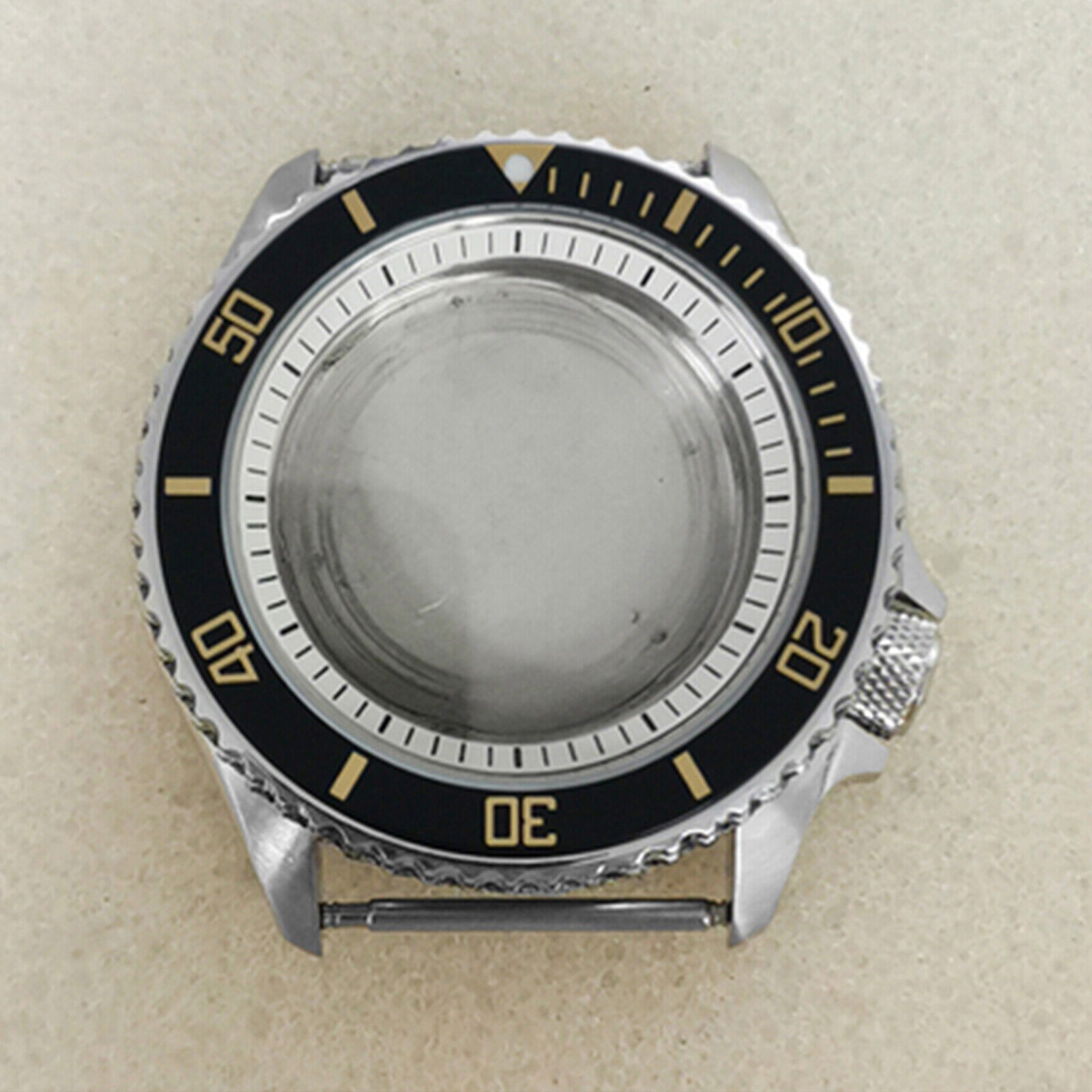 42MM Aluminum Bezel Sapphire Watch Case for NH35/NH36/4R36 SKX007 Watch Movement