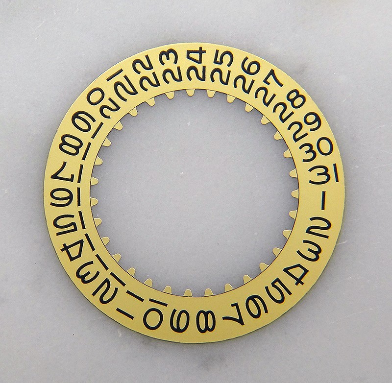 Genuine Rolex Submariner GMT Champagne Hook 7 Date Disc Wheel 1560 1570 1575