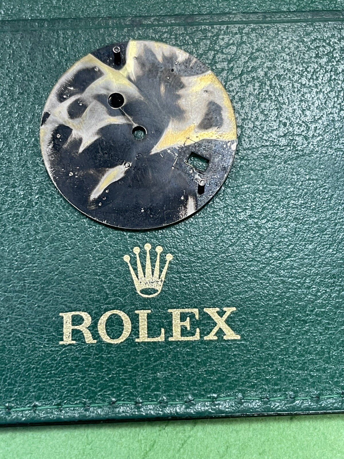 Vintage Used Rolex Submariner 16610 Watch DIAL Black Men For Parts Hk350