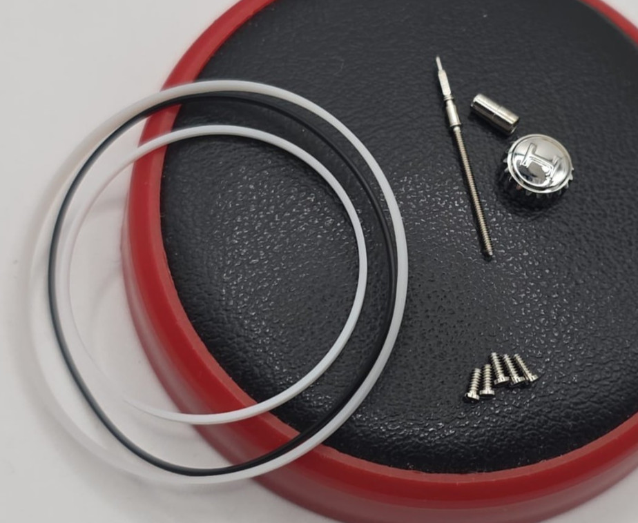 Hamilton Jazzmaster Automatic Original Parts: Crown, Tube, Set Of Joints