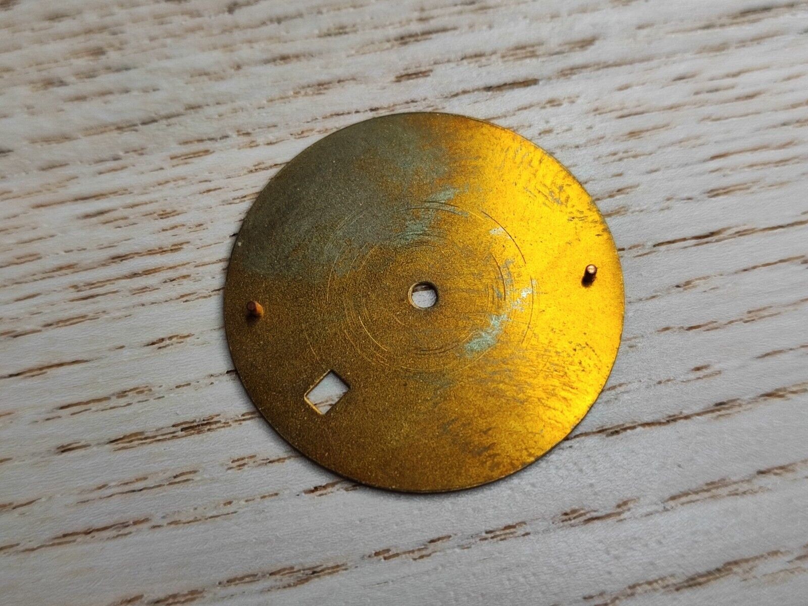 Watch Dial Gold 26.5mm Round 705 – x2 dials