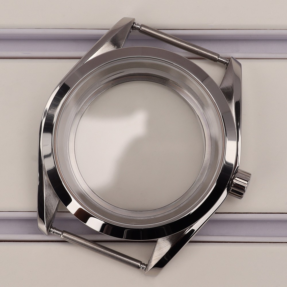 39.2mm Man Watch Case 316 Stainless Steel 10ATM For Seiko NH34 35 36 38 Movement