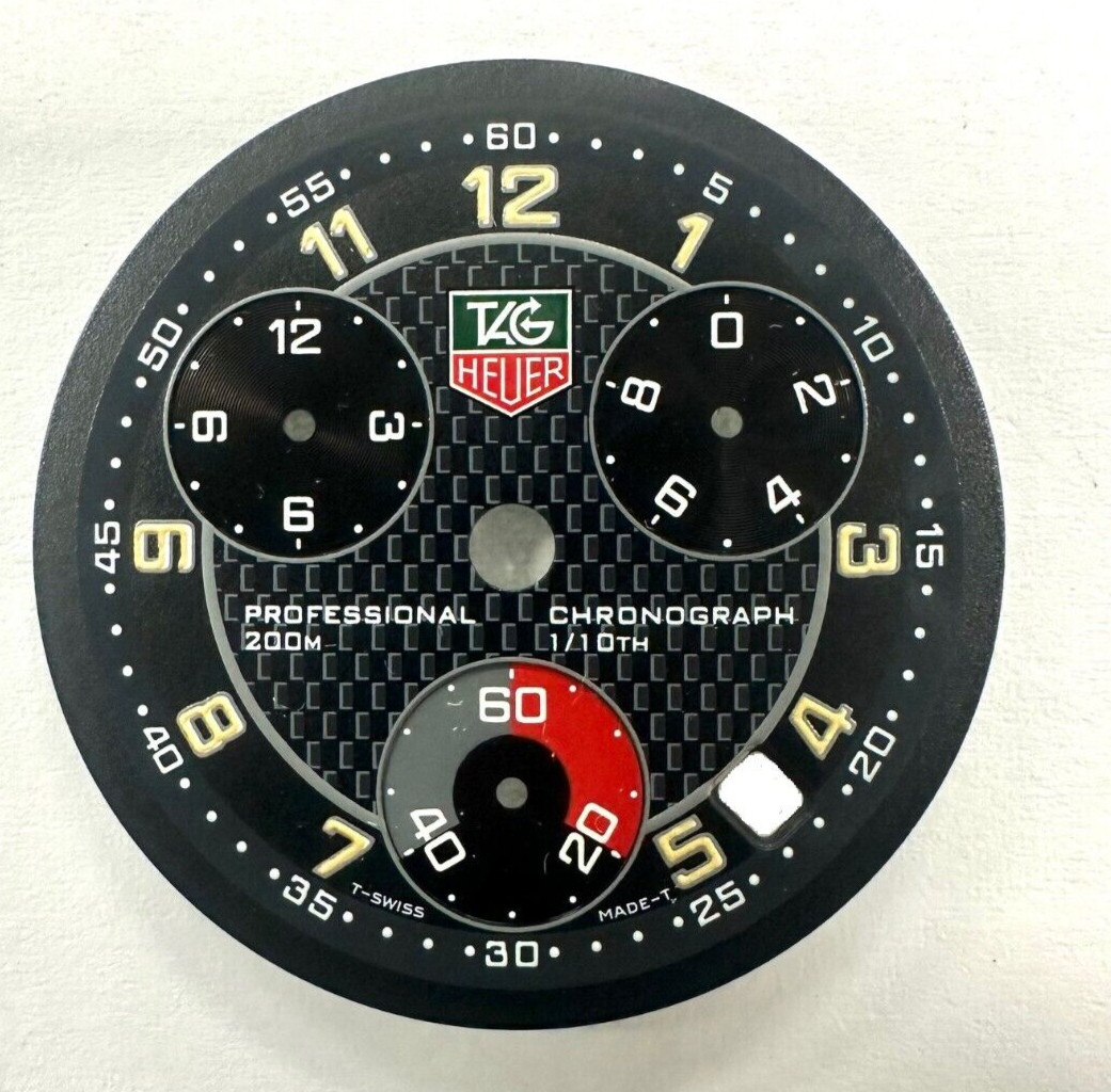 Tag Heuer Professional 200 Metres Chronograph Genuine Dial – 29.50MM (Brand New)