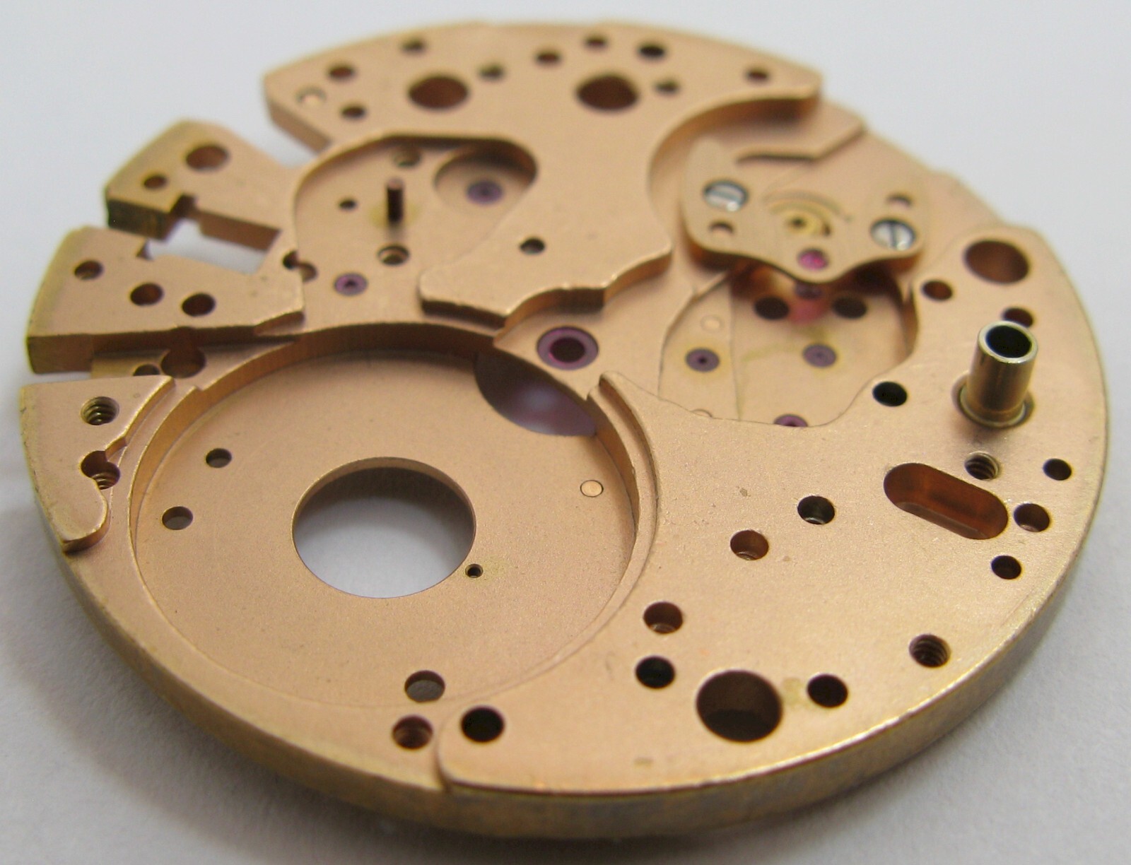 Omega 1040 Lemania Watch 1340 chronograph part 1000 jeweled main plate + 1005 ..