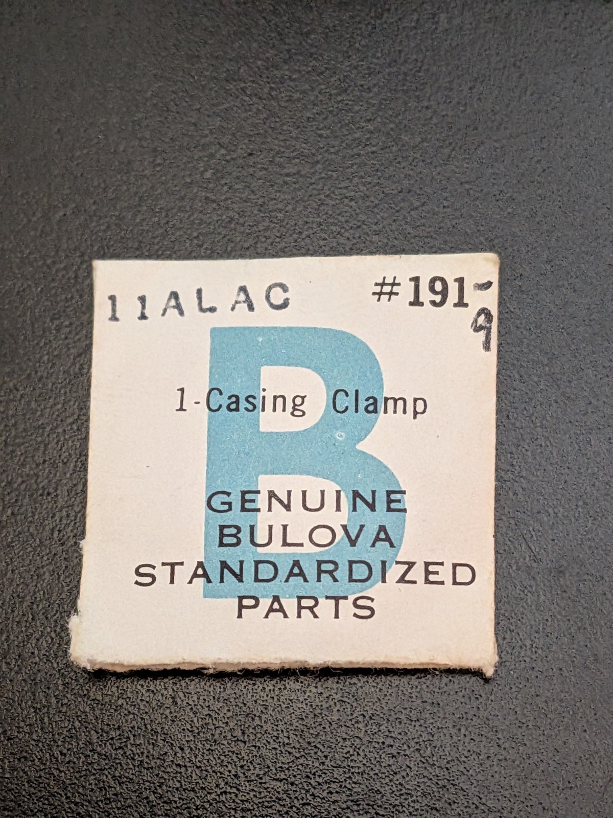 NOS Bulova Caravelle Cal. 11ALAC – Casing Clamp Part# 191 – 9
